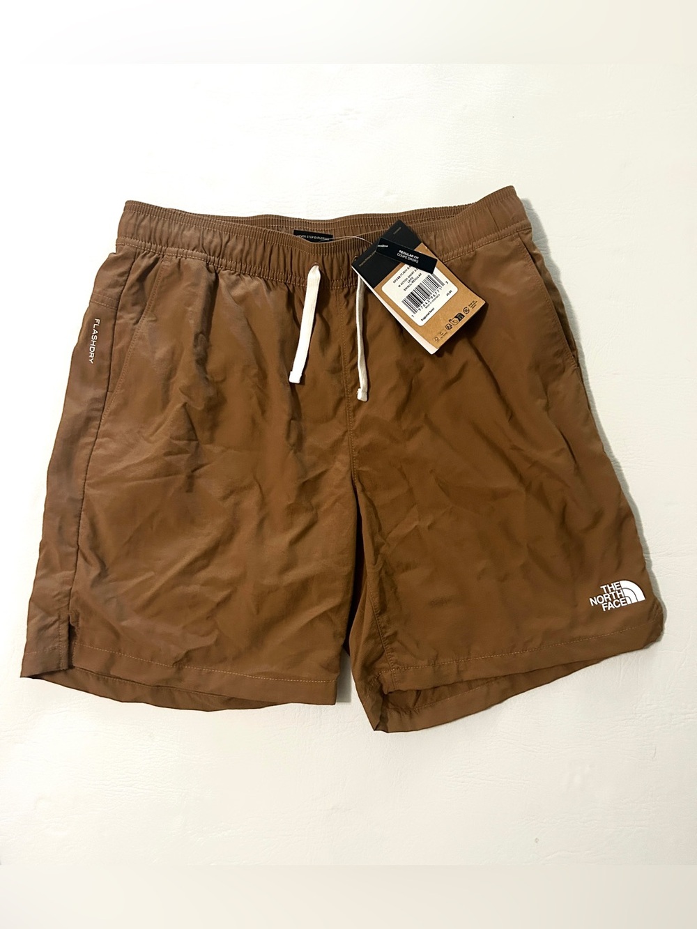 The North Face Brown Athletic Shorts Small Regular Fit